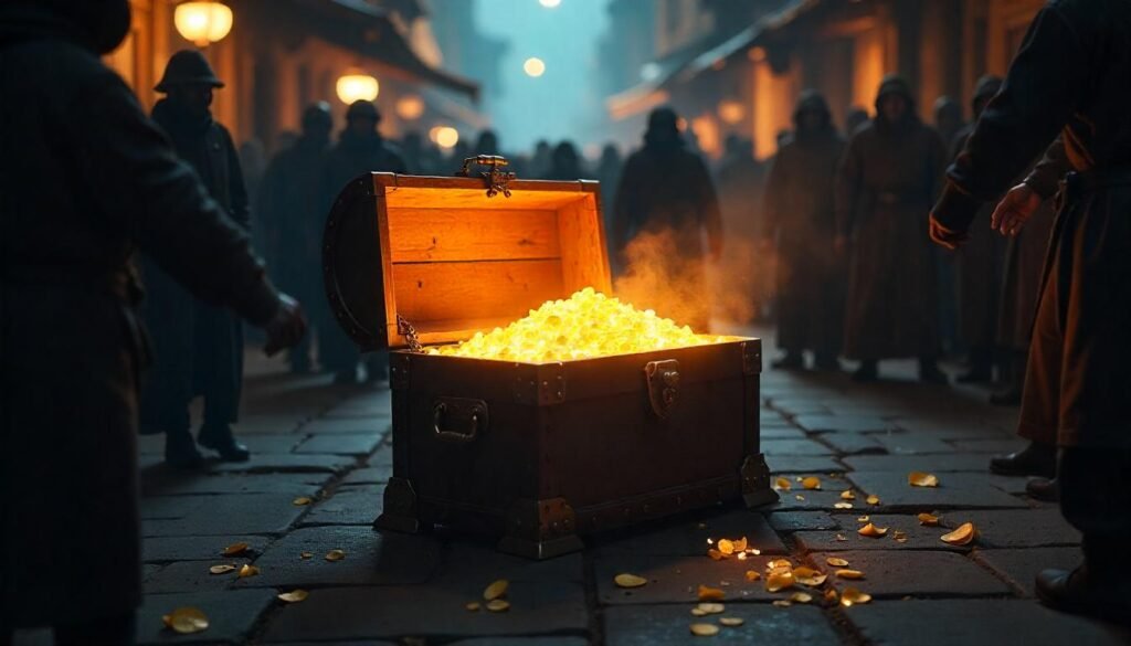 The Importance of Digital Currencies in the Modern World freepik an unprotected glowing treasure chest left open in 44196